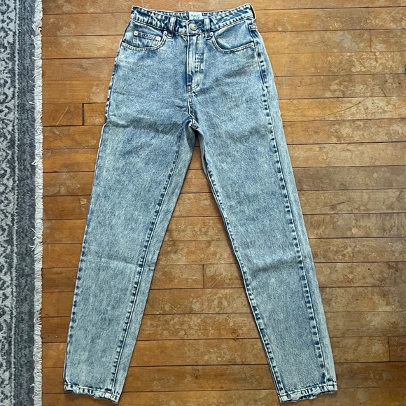 Princess Polly Medium Wash Denim Jeans - Picture 1 of 3